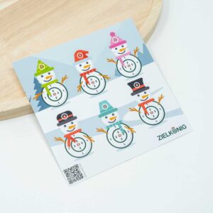 Sportschießen, Schneemann Zielscheibe